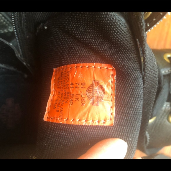 Harley-Davidson  Side Zip Riding Boots - Picture 8 of 12